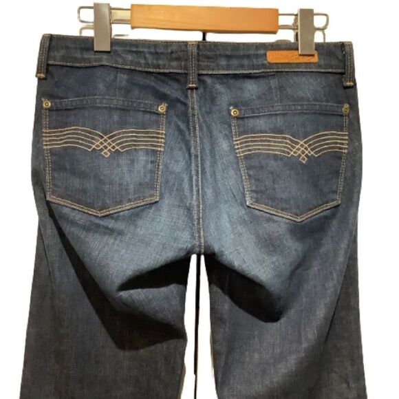 🎉 HOST PICK🎉 BUFFALO BLACK‎ DAVID BITTON DIANE FLARE LEG JEANS SIZE 29 - Picture 3 of 9